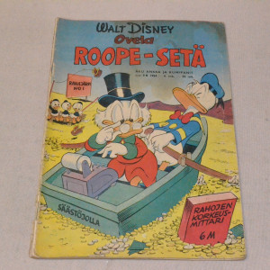 Aku Ankka 09B - 1954 Ovela Roope-setä